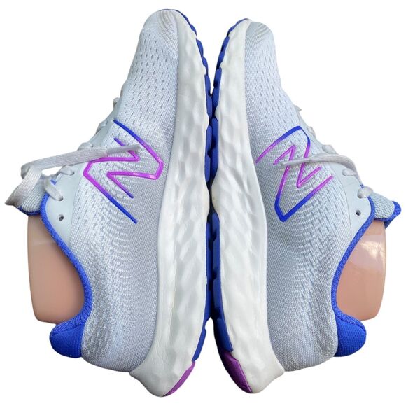 New Balance 520v8 W520EP8 White Blue Lace Up Running Shoes Womens Size 7.5 - Picture 5 of 11